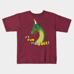 It's Fun To Be Free! Kids T-Shirt